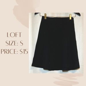 Gorgeous black business and casual skirt. It’s flowy, super comfortable